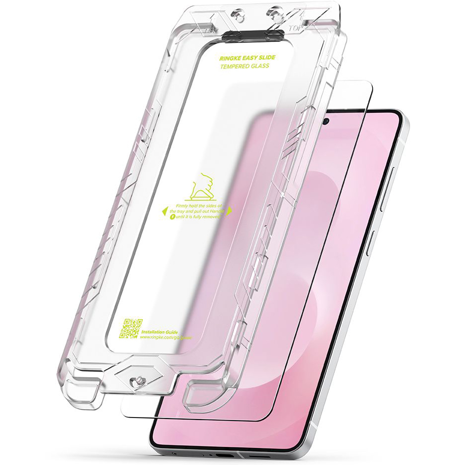 Szkło hartowane na ekran Ringke Easy Slide 2-Pack dla Galaxy S25 Edge, 2 sztuki